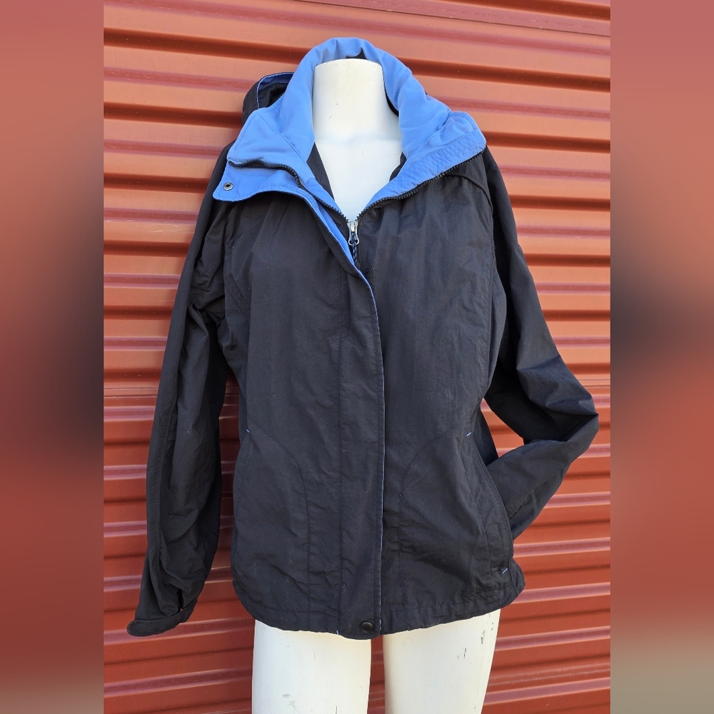 LL Bean Black & Blue Jacket